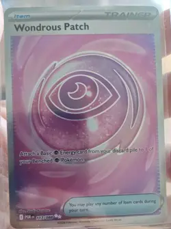 Pokemon Wondrous Patch Trainer 117/088 Me03 Perfect Order Holo - Image 1