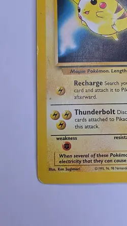 Pikachu #4 - 1999 WB Kids Black Star Promo Non-Holo Rare - Pokemon TCG - Image 2