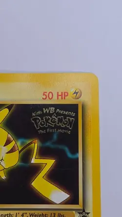 Pikachu #4 - 1999 WB Kids Black Star Promo Non-Holo Rare - Pokemon TCG - Image 4