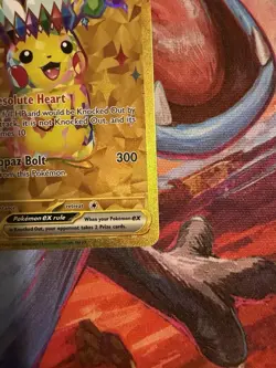 Pikachu ex - 247/191 Surging Sparks Gold Pokemon - NM/MINT - Image 4