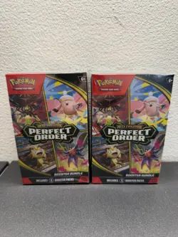 Lot of (2) Pokemon Perfect Order Booster Bundle Box, Brand New & Factory Sealed - Image 1