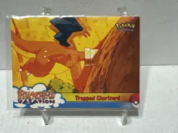 Pokemon Trapped Charizard 51 Non Holo 1999 Blue Topps Pikachu’s Vacation - Image 1