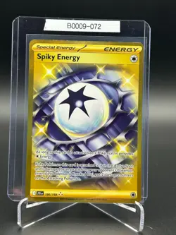 Pokemon TCG Spiky Energy 190/159 Journey Together B0009-072 - Image 1
