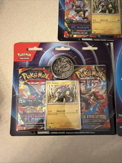3x Pokemon TCG Phantasmal Flames / Mega Evolution 2 Pack Blister lot of 3 Sealed - Image 4