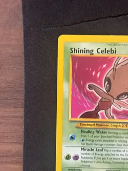 Pokemon TCG Shining Celebi Neo Destiny 106 Holo Unlimited Shiny Holo Rare LP - Image 4