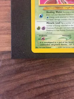 Pokemon TCG Shining Celebi Neo Destiny 106 Holo Unlimited Shiny Holo Rare LP - Image 5