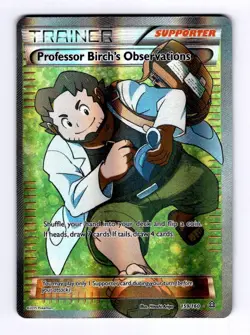 Professor Birch's Observa XY - Primal Clash #159 Ultra Rare Holo NM Pokemon - Image 1