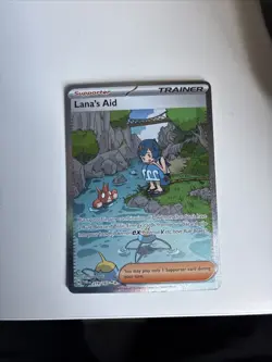 Lana's Aid 219/167 Special Illustration Rare Twilight Masquerade Pokemon Holo NM - Image 1