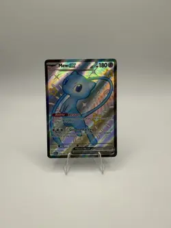 Pokemon 2024 Paldean Fates Mew EX Shiny Holo Full Art Card 216/091 - Image 1