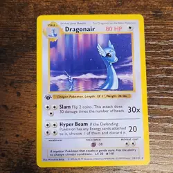 Wizards of the Coast Dragonair 1st Edition Base Set Shadowless 18/102 80 HP - Image 1
