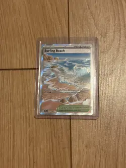 ✅Pokemon TCG: Mega Evolution Choas Rising | Surfing Beach 114/086 - Image 1