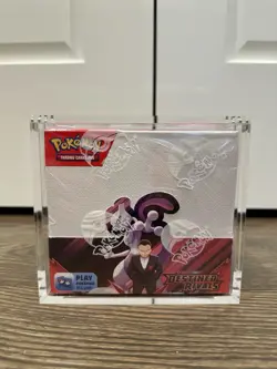 Pokemon TCG Scarlet & Violet Destined Rivals Booster Box Sealed W/Acrylic Case B - Image 1