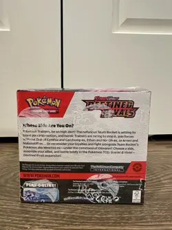 Pokemon TCG Scarlet & Violet Destined Rivals Booster Box Sealed W/Acrylic Case B - Image 5