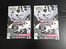 Pokemon TCG Scarlet & Violet White Flare Booster Bundle Lot Of 2 - Image 1