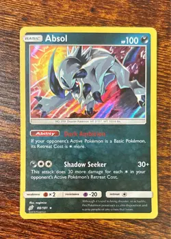 Absol 88/181 Team Up Rare Holo NM Pokemon TCG - Image 1