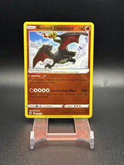 Pokemon TCG Sword & Shield Crown Zenith Radiant Charizard 20/159 🔥 - Image 1