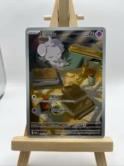 Espurr Perfect Order Pokemon Illustration Rare Holofoil 095/088 - Image 1
