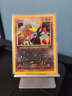 Pokemon TCG Entei 34/53 Black Star Promo Reverse Holo LP - Image 1