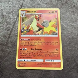 Blaziken 6/70 Holo Rare - Dragon Majesty - Pokemon - LP - Image 1