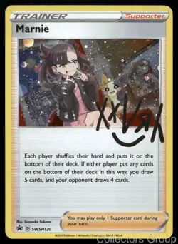 MARNIE SWSH120 HOLO PROMO SWORD & SHIELD PROMO POKEMON NEAR MINT - Image 1