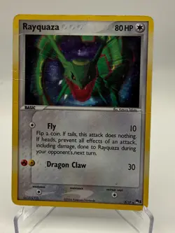 Pokemon - Rayquaza - 3/17 - Pop Series 1 - HP/DMG - Image 1