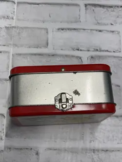 Nintendo Pokemon Gotta Catch'em All! Pikachu Tin Box Red Rare Made In Korea Vtg - Image 2