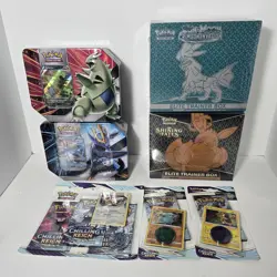 LOT OF 7 Assorted Pokemon Card Sealed Elite Training Box, Card Game Blister Pack - Image 1