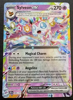 2024 Pokemon - Sylveon Ex 86/191 - Surging Sparks - DOUBLE RARE HOLO - English - Image 1
