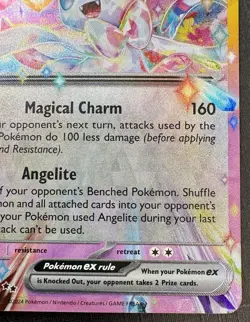 2024 Pokemon - Sylveon Ex 86/191 - Surging Sparks - DOUBLE RARE HOLO - English - Image 3