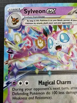 2024 Pokemon - Sylveon Ex 86/191 - Surging Sparks - DOUBLE RARE HOLO - English - Image 5