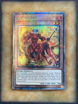 Yugioh Nemeses Flag RA03-EN024 Quarter Century Rare 1st Ed NM - Image 1