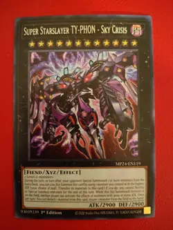 Yu-Gi-Oh Super Starslayer TY-PHON - Sky Crisis MP24-EN119 Prismatic Secret Rare - Image 1