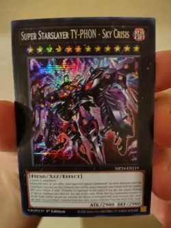 Yu-Gi-Oh Super Starslayer TY-PHON - Sky Crisis MP24-EN119 Prismatic Secret Rare - Image 2