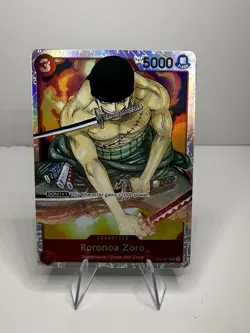 Roronoa Zoro ST01-013 - One Piece TCG - Starter Deck 1 SR Near-Mint Foil English - Image 1