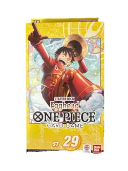 One Piece TCG Egghead Starter Deck ST-29 (SEALED) – Bandai – English – Luffy - Image 1