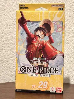 One Piece Card Game ST-29 Starter Deck – Egghead (Luffy) – NEW & SEALED English - Image 1