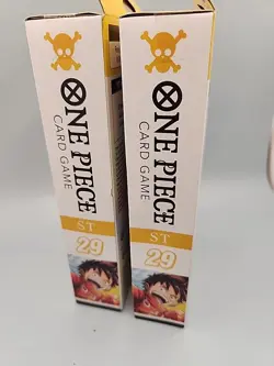 NEW Lot of 2 Bandai One Piece Card Game Egghead Starter Deck - Image 4
