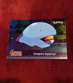 Pokemon Quagsire Sighting! Card Foil Screen Snaps Snap 20 English Rare - Image 1