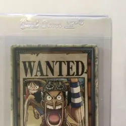 2002 One Piece Bandai Usopp Tournament Rookie License Promo Card - Image 2