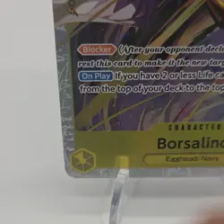 Bandai One Piece Borsalino EB04-058 Special Foil Blocker 5 Cost 6000 Power - Image 5
