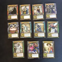 2005 Shonen Jump’s One Piece 11 Cards All Holo Foil, Luffy,shanks,Tashigi,Yasopp - Image 1