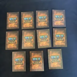 2005 Shonen Jump’s One Piece 11 Cards All Holo Foil, Luffy,shanks,Tashigi,Yasopp - Image 2