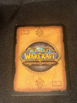 World of Warcraft TCG War Party Hitching Post Foil Equipment Item Loot - Image 3