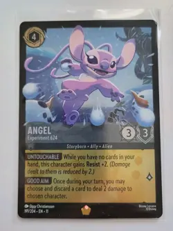 Disney Lorcana - Winterspell: Angel (191/204) - Cold Foil Legendary - NM - Image 1