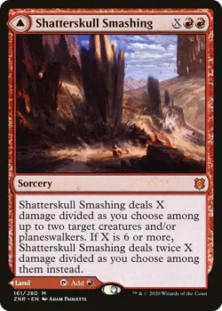 Shatterskull Smashing M Zendikar Rising 161 LP - Image 1