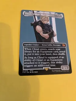 Cloud, Midgar Mercenary - Borderless - FIN - MTG - EN - NM - 0375 - Image 2