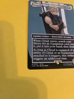 Cloud, Midgar Mercenary - Borderless - FIN - MTG - EN - NM - 0375 - Image 3