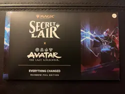 MTG Secret Lair x Avatar the Last Airbender: Everything Changed - Sealed - Foil - Image 1