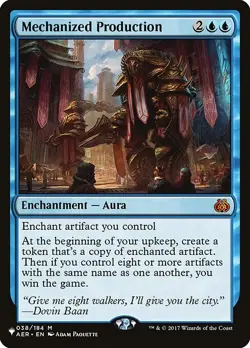 [MTG] Mechanized Production (AER-38) (PLST) NM - Image 1
