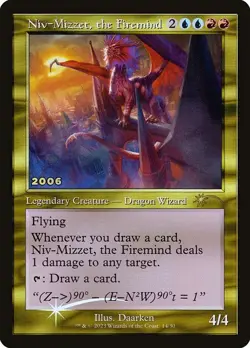 [MTG] Niv-Mizzet, the Firemind (Foil) (Retro Frame) (014) (P30A) NM - Image 1